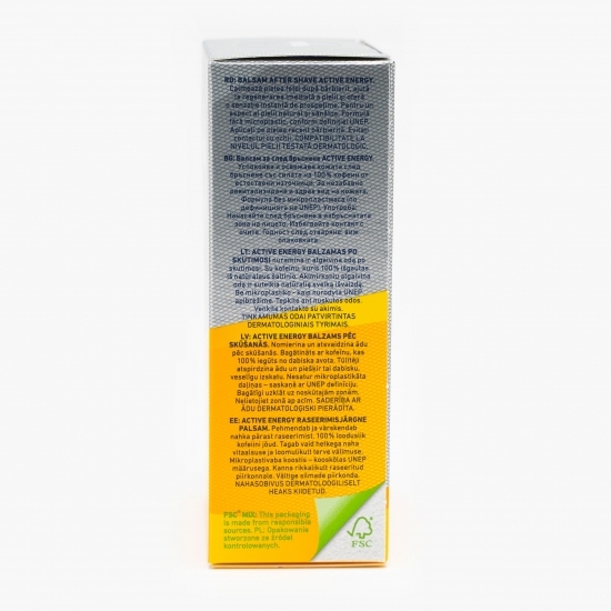 Balsam după ras revitalizant Active Energy 100ml