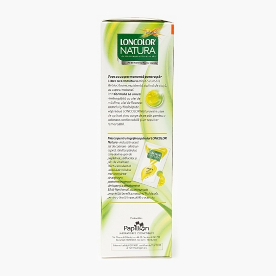 Vopsea permanentă pentru păr Natura 7.1 Blond cenușiu 100ml