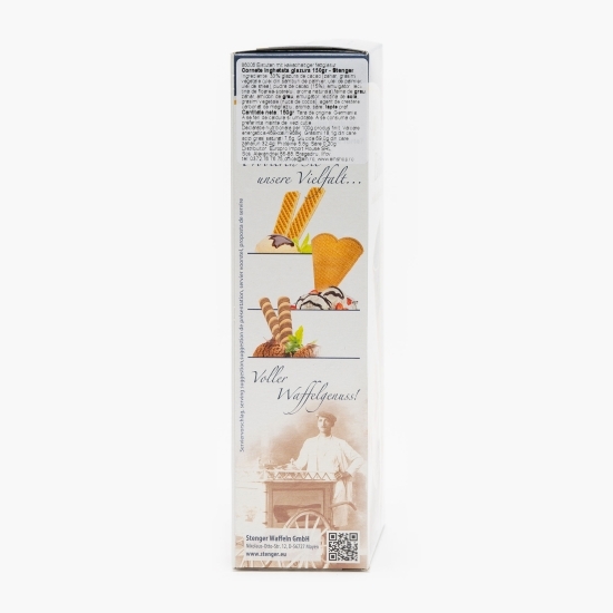 Cornete înghețată cu înveliș cacao (6 bucx25g) 150g