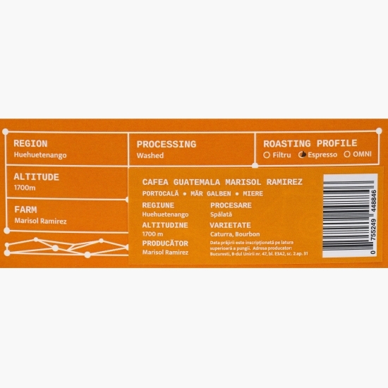 Guatemala Marisol Ramirez 250g cafea de specialitate boabe