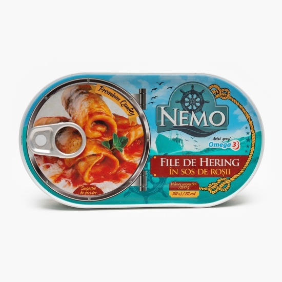 File de hering în sos de roșii 170g