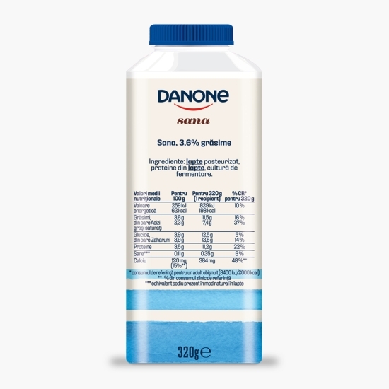 Sana 3.6% grăsime 320g