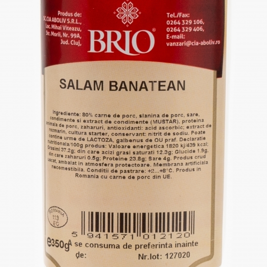 Salam bănățean 350g