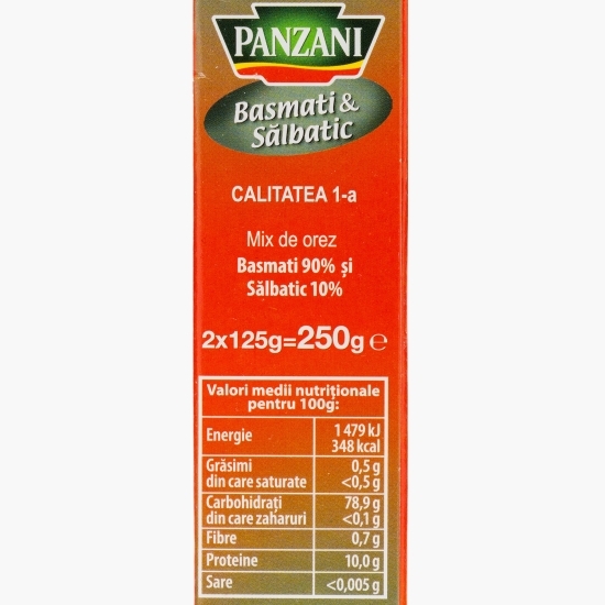 Orez basmati & sălbatic 250g