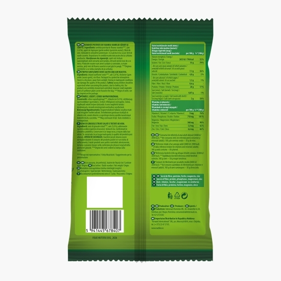 Semințe floarea-soarelui pestrițe XXL, sărate 135g