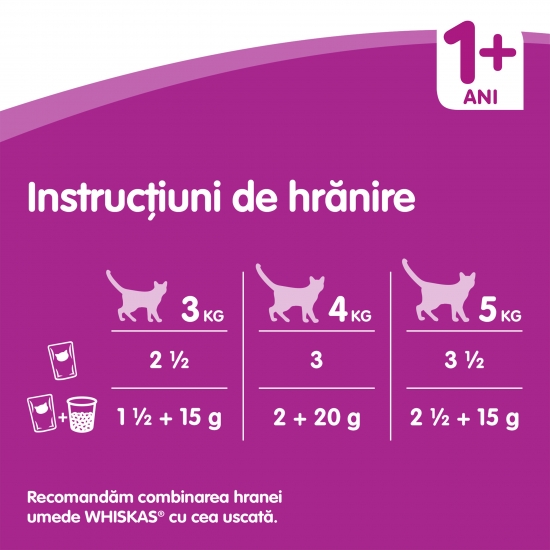 Hrană umedă pentru pisici adulte, 4x100g, selecții clasice cu legume în sos