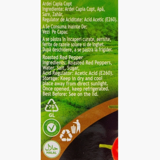 Ardei capia copt, 680g