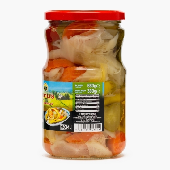 Murături asortate, 680g