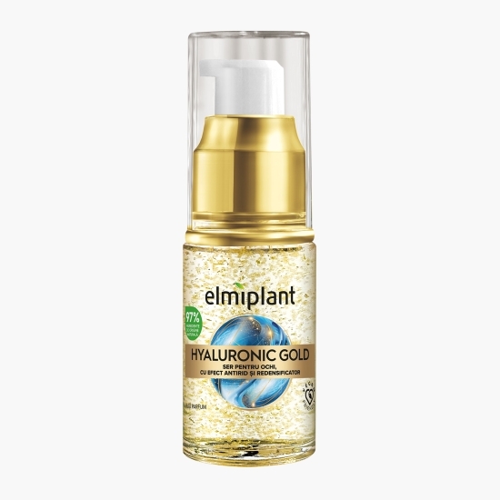 Ser pentru ochi cu efect antirid Hyalur Gold, 15ml