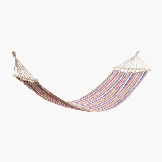 Hamac pink&blue 200x80cm