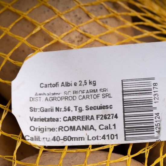Cartofi albi 2.5kg