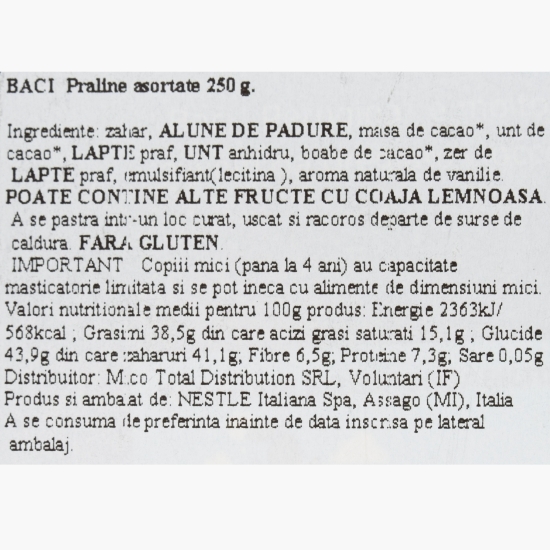 Praline asortate 250g