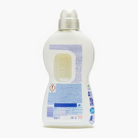 Detergent de rufe lichid Renew White pentru haine albe, 40 spălări, 2l