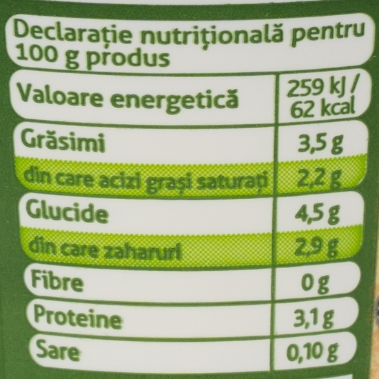 Iaurt eco 3.5% grăsime 150g