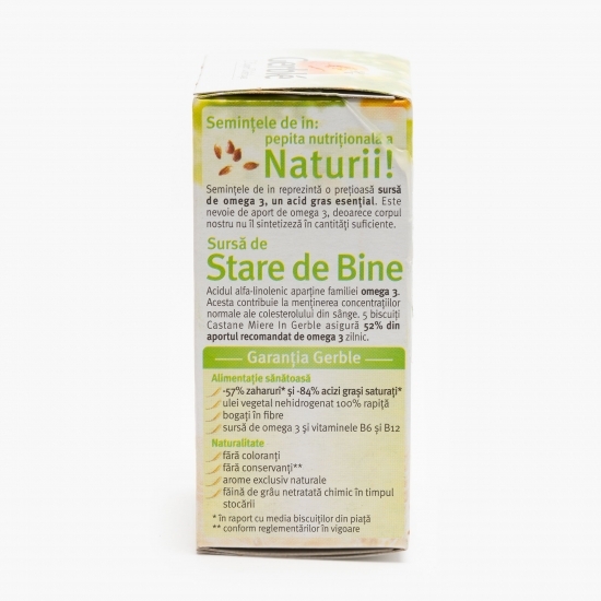 Biscuiți cu miere și făină de castane 50g