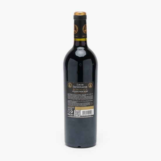 Vin roșu sec Bordeaux Merlot-Cabernet, 13.5%, 0.75l