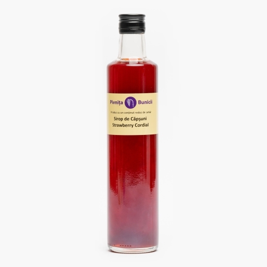 Sirop de căpșuni 0.5l