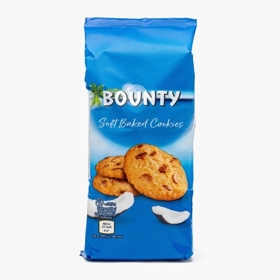 Biscuiți cookies cu ciocolată și fulgi de cocos 180g