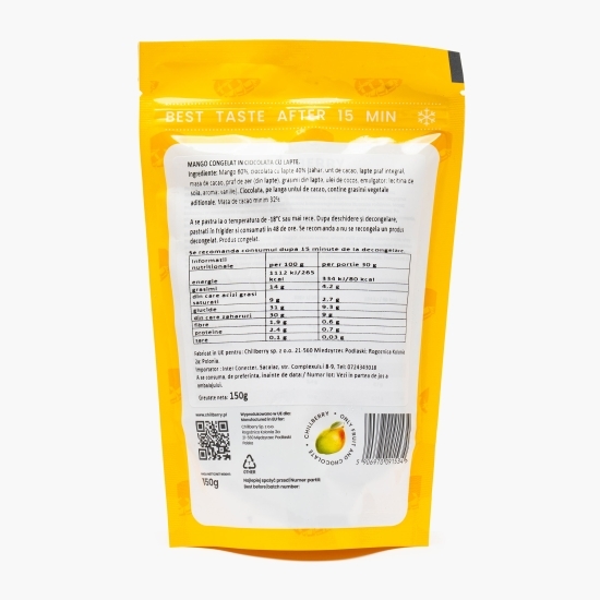 Mango în ciocolată cu lapte 150g