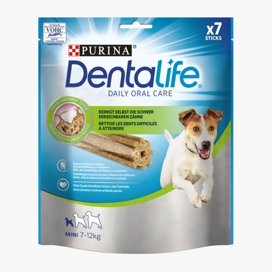 Recompense pentru câini, 115g, Dentalife Small