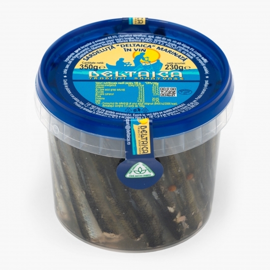 Sardeluță marinată în vin 350g