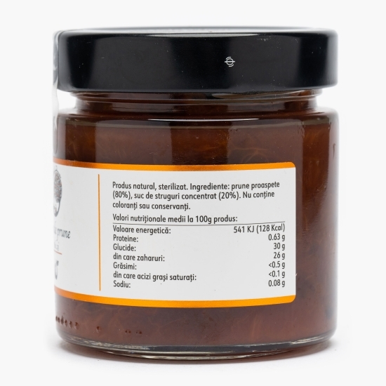 Gem de prune fără zahăr 240g