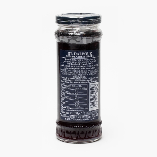 Gem de cireșe negre 284g