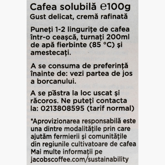 Crema 100g, cafea instant