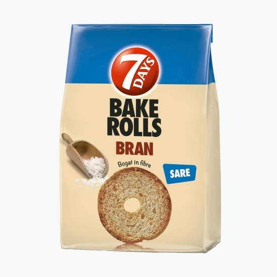  Bake Rolls rondele crocante cu tărâțe și sare 80g