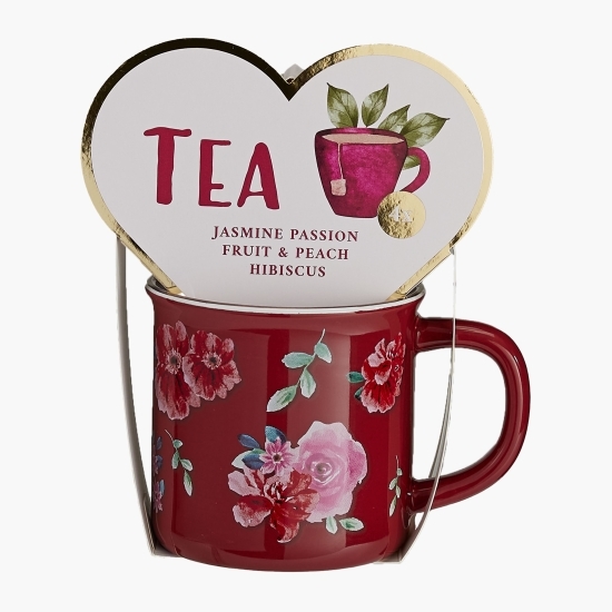 Pachet cadou cană + ceai