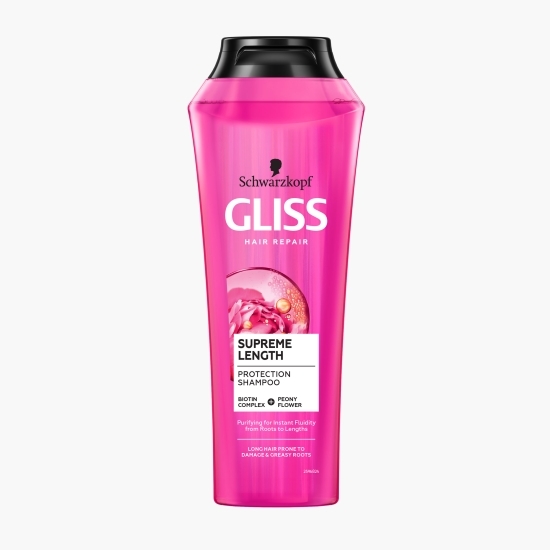Șampon pentru păr lung predispus la deteriorare Supreme Length 0.25l
