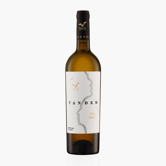 Vin alb demisec, 12.5%, 0.75l
