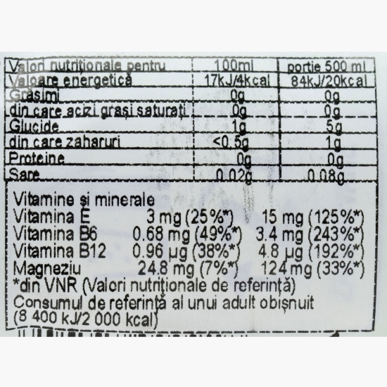 Băutură rehidratare cu aromă de lămâie și lime 0.5l