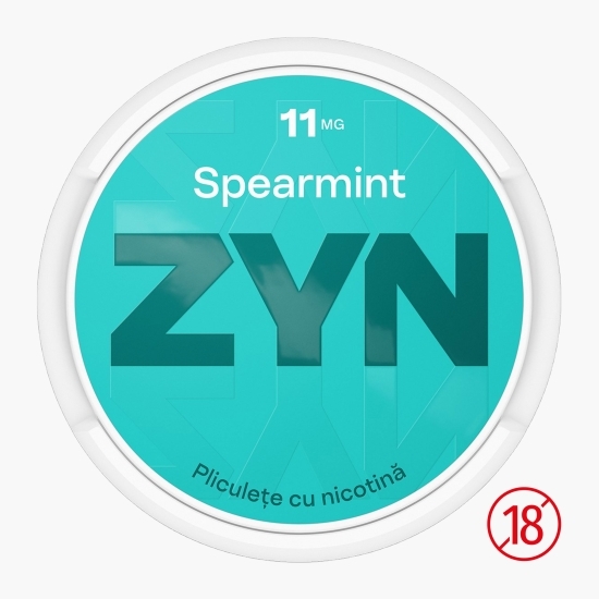 Pliculețe cu nicotină Spearmint 11mg