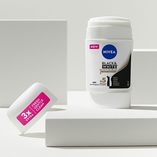 Deodorant stick Black & White Invisible Clear 50ml