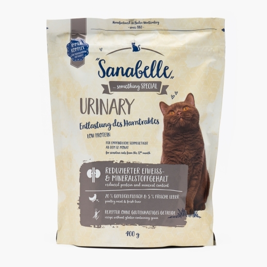 Hrană uscată Urinary pentru pisici adulte cu sensibilitatea tractului urinar 400g