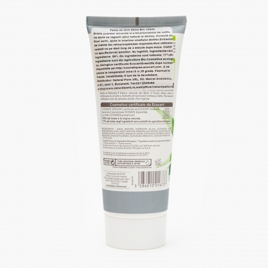 Pastă de dinți bio pentru albire 100ml