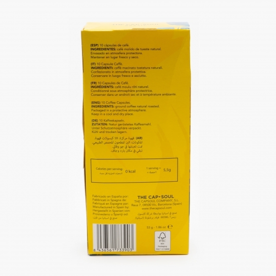 Capsule cafea, Brasil, 10 băuturi, 53g
