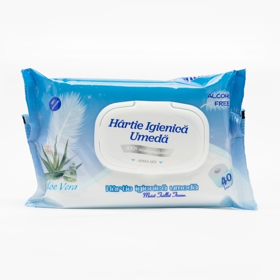 Hârtie igenică umedă 40 buc