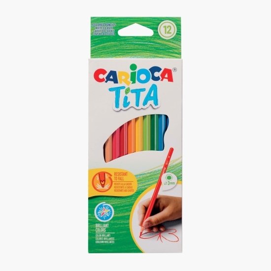 Creioane colorate Tita 12/set