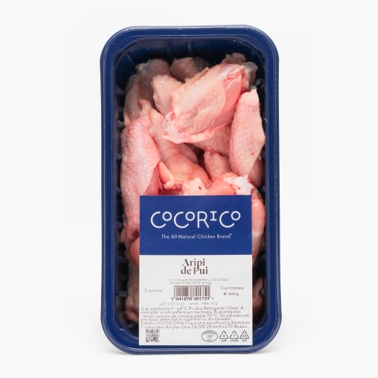 Aripi de pui secționate 630g