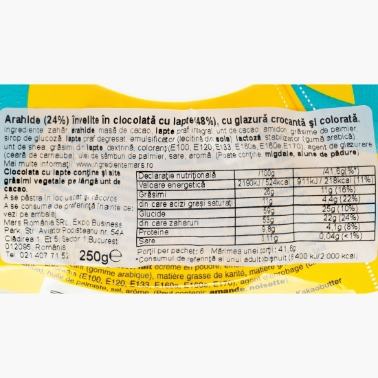 M&M'S - Ou de Paște cu arahide învelite în ciocolată 250g