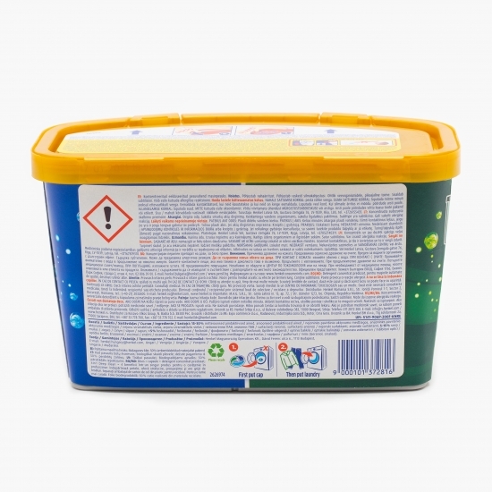 Detergent de rufe capsule pentru haine albe, Discs 4în1 Deep Clean, 11 spălări