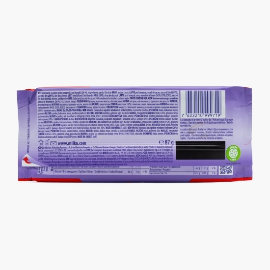 Ciocolată cu lapte alpin și biscuiți LU 97g
