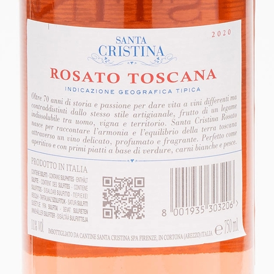 Vin rose sec Syrah & Cabernet Sauvignon & Merlot & Sangiovese 0.75l