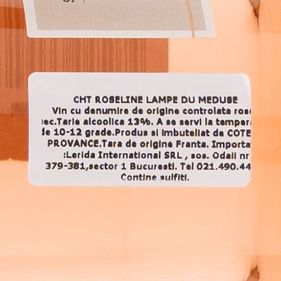Vin rose sec Lampe de Meduse Rose Cru Classe, 13%, 0.75l