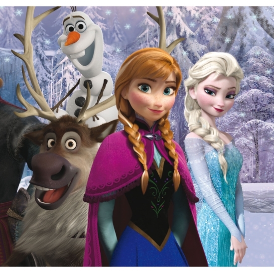 Puzzle Frozen 2 in 1 108, 3+ ani