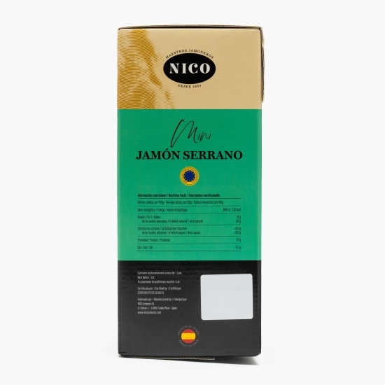 Mini Jamon Serrano cu suport și cuțit 0.95 kg