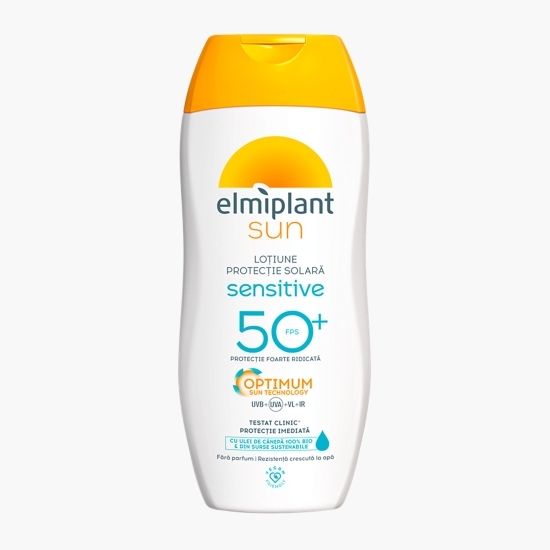 Loțiune protecție solară pentru piele sensibilă SPF 50+, 200ml