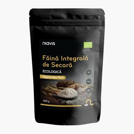 Făină integrală de secară ecologică 500g